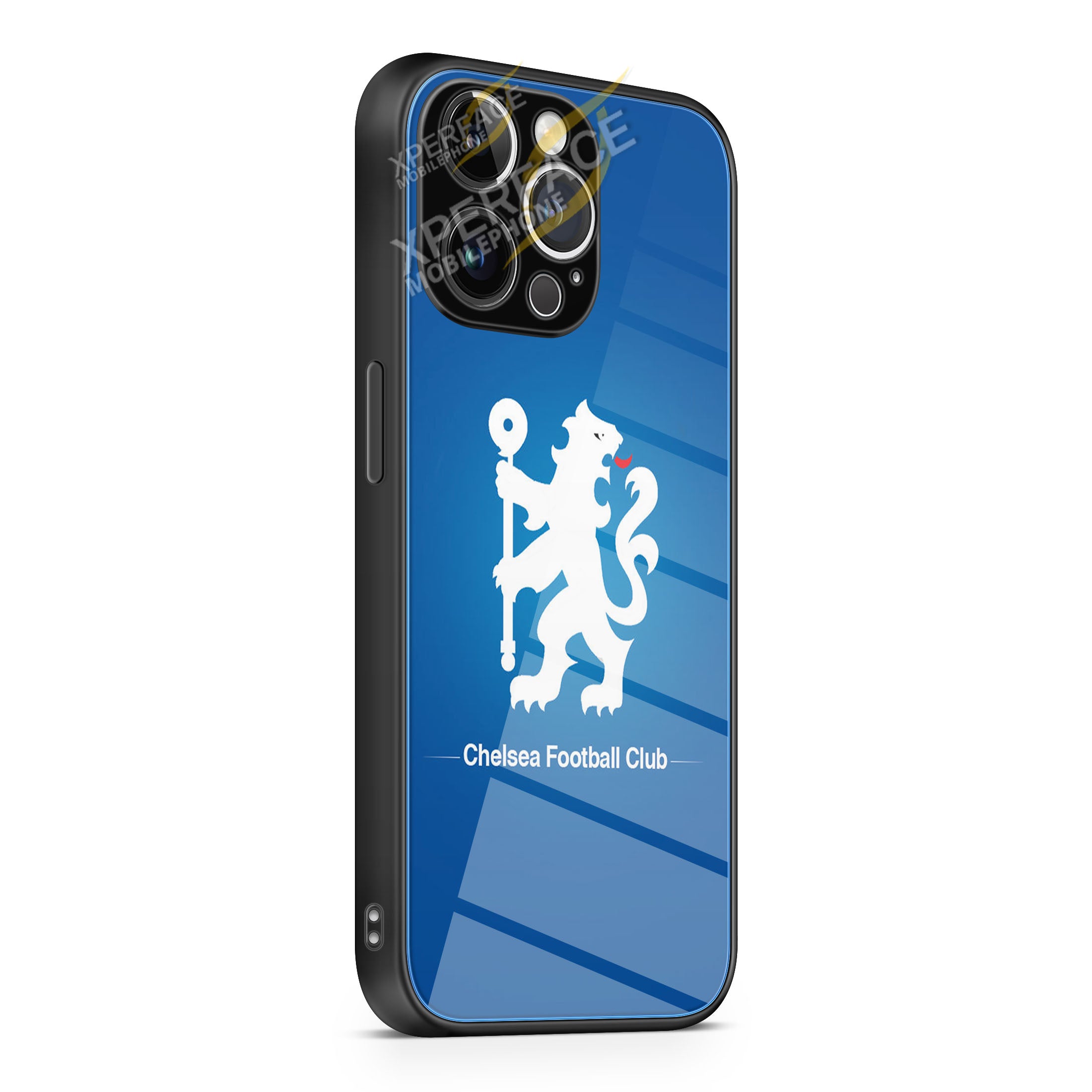 Chelsea blue logo iPhone 15 | iPhone 15 Plus | iPhone 15 Pro | iPhone 15 Pro Max Glass Case cover