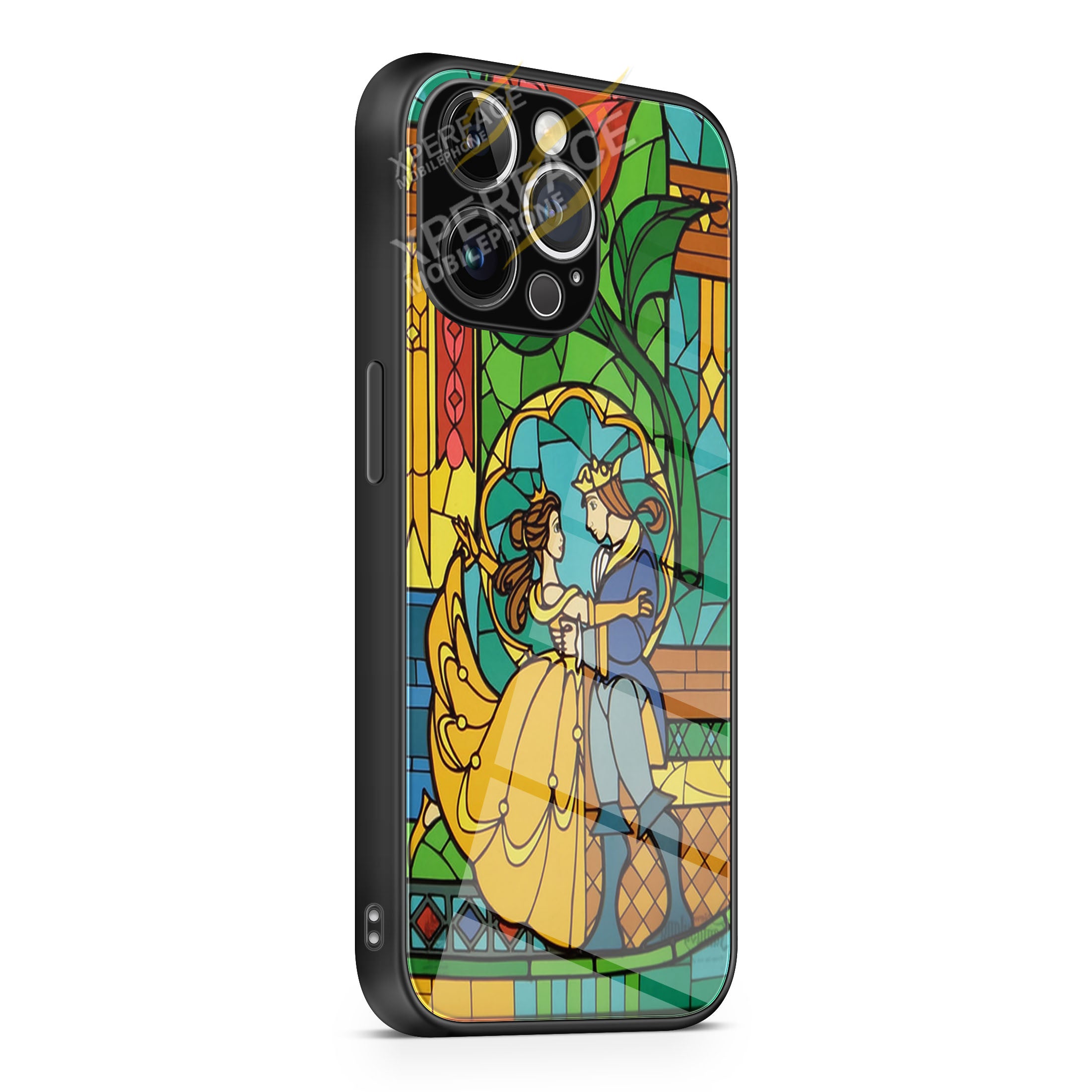 cinderella glass disney iPhone 15 | iPhone 15 Plus | iPhone 15 Pro | iPhone 15 Pro Max Glass Case cover