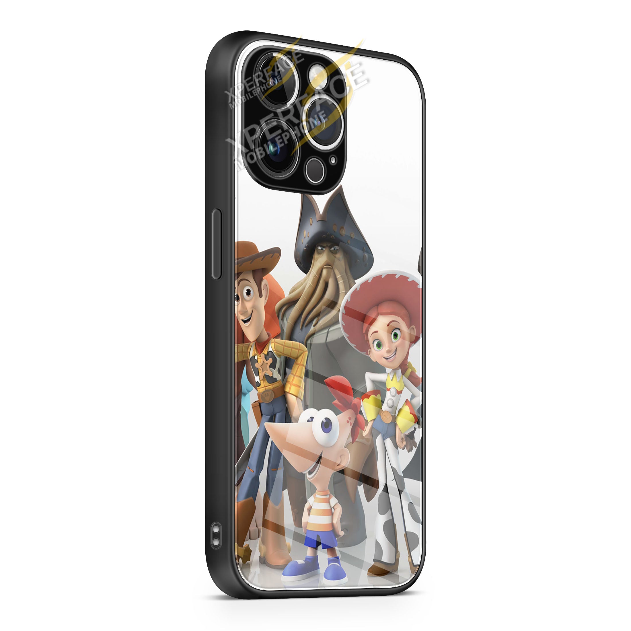 Compilation Disney New 4 iPhone 15 | iPhone 15 Plus | iPhone 15 Pro | iPhone 15 Pro Max Glass Case cover