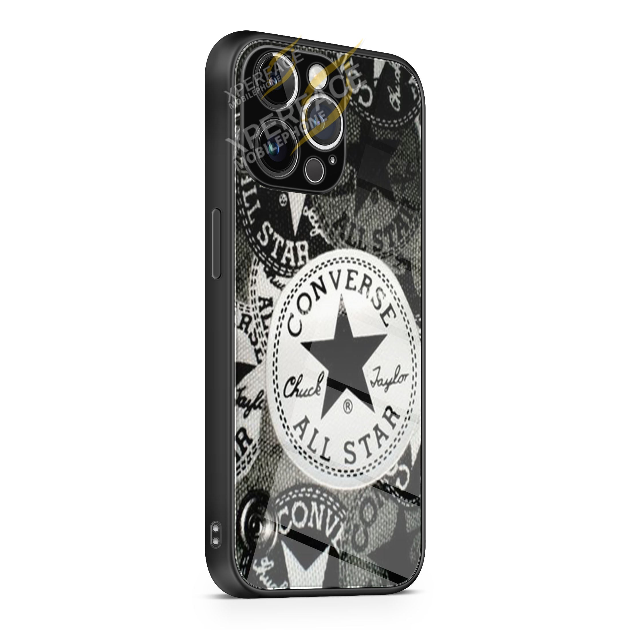 Converse All Star iPhone 15 | iPhone 15 Plus | iPhone 15 Pro | iPhone 15 Pro Max Glass Case cover