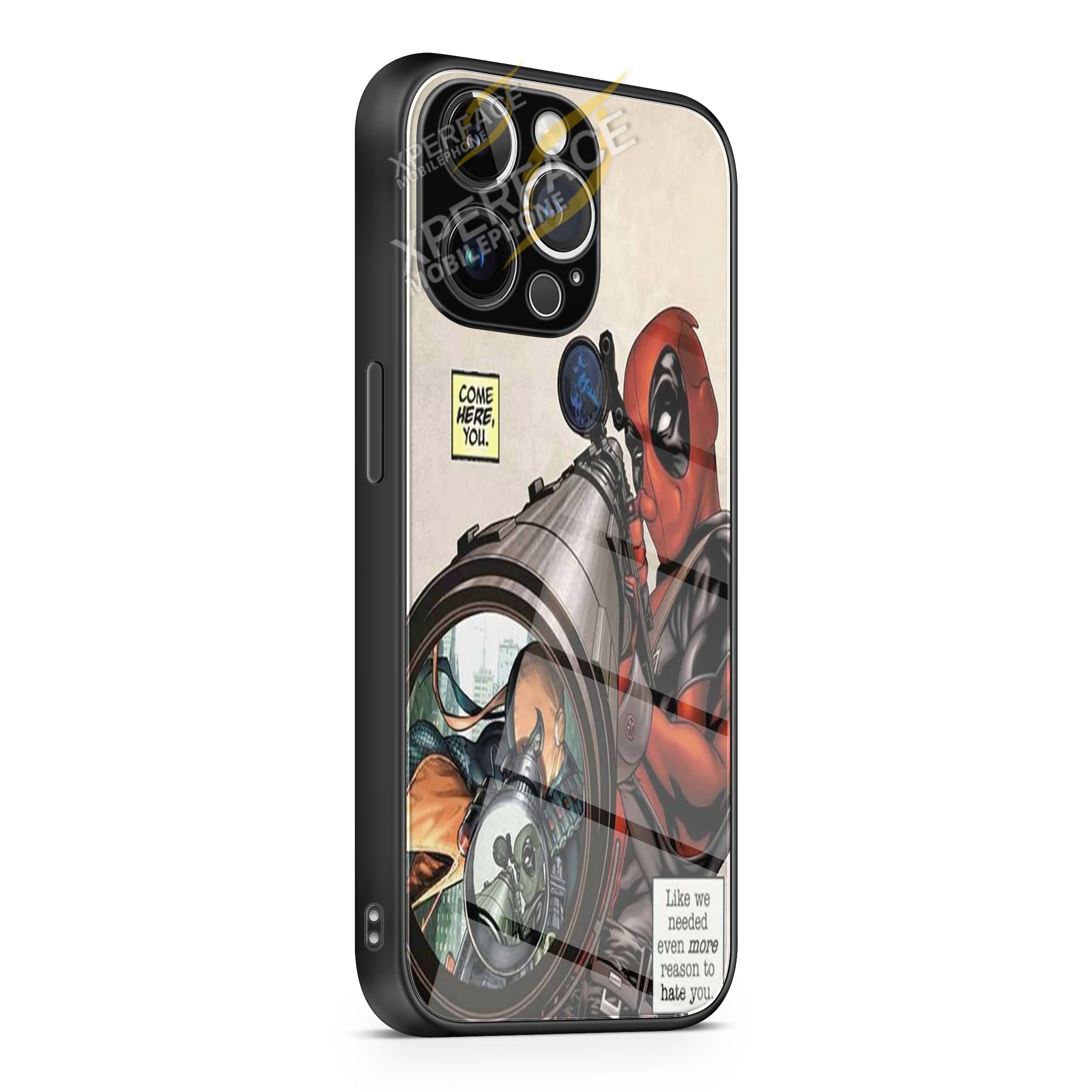 cool story bro deadpool iPhone 15 | iPhone 15 Plus | iPhone 15 Pro | iPhone 15 Pro Max Glass Case cover