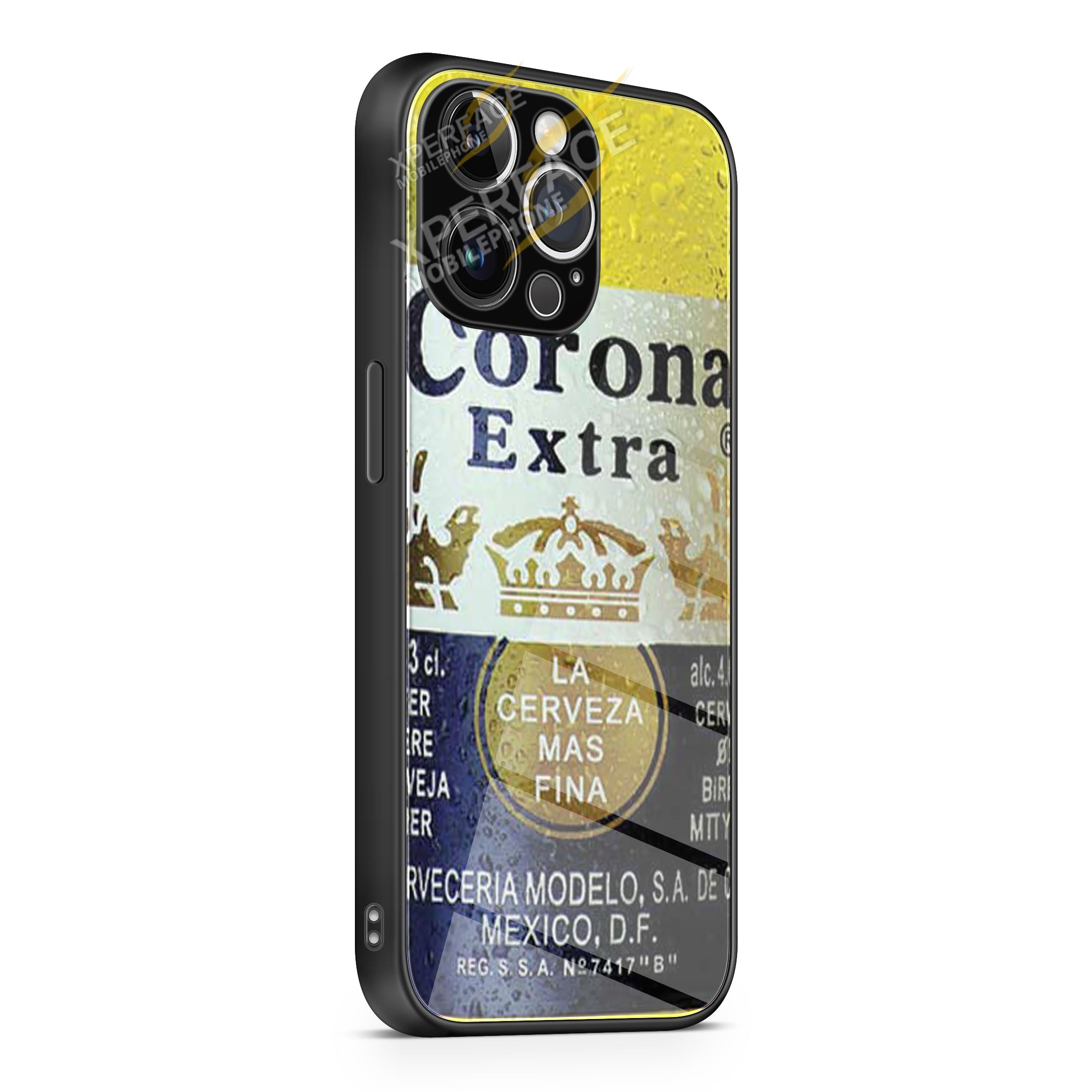 Corona dripping iPhone 15 | iPhone 15 Plus | iPhone 15 Pro | iPhone 15 Pro Max Glass Case cover