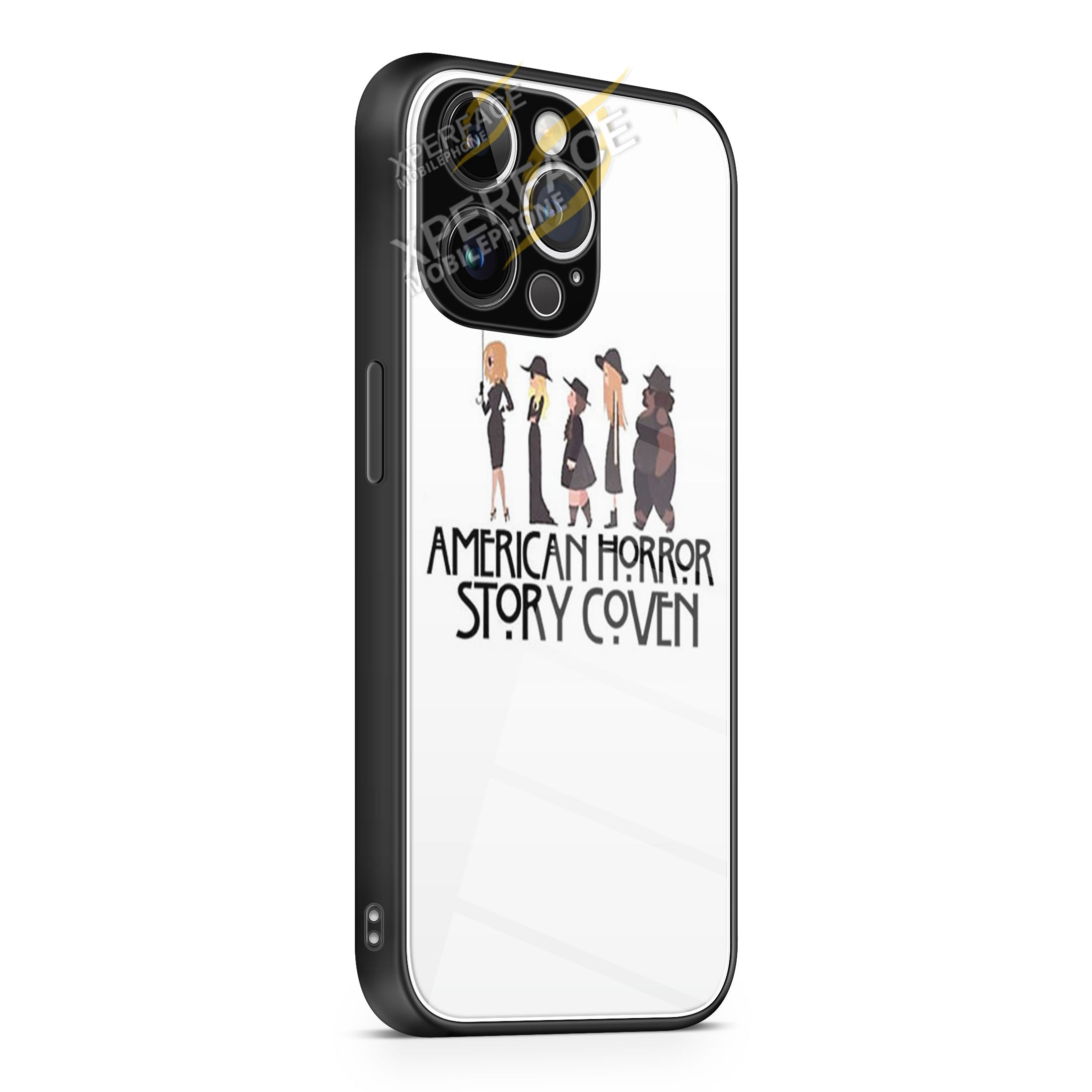 Coven Witches American Horror Story iPhone 15 | iPhone 15 Plus | iPhone 15 Pro | iPhone 15 Pro Max Glass Case cover