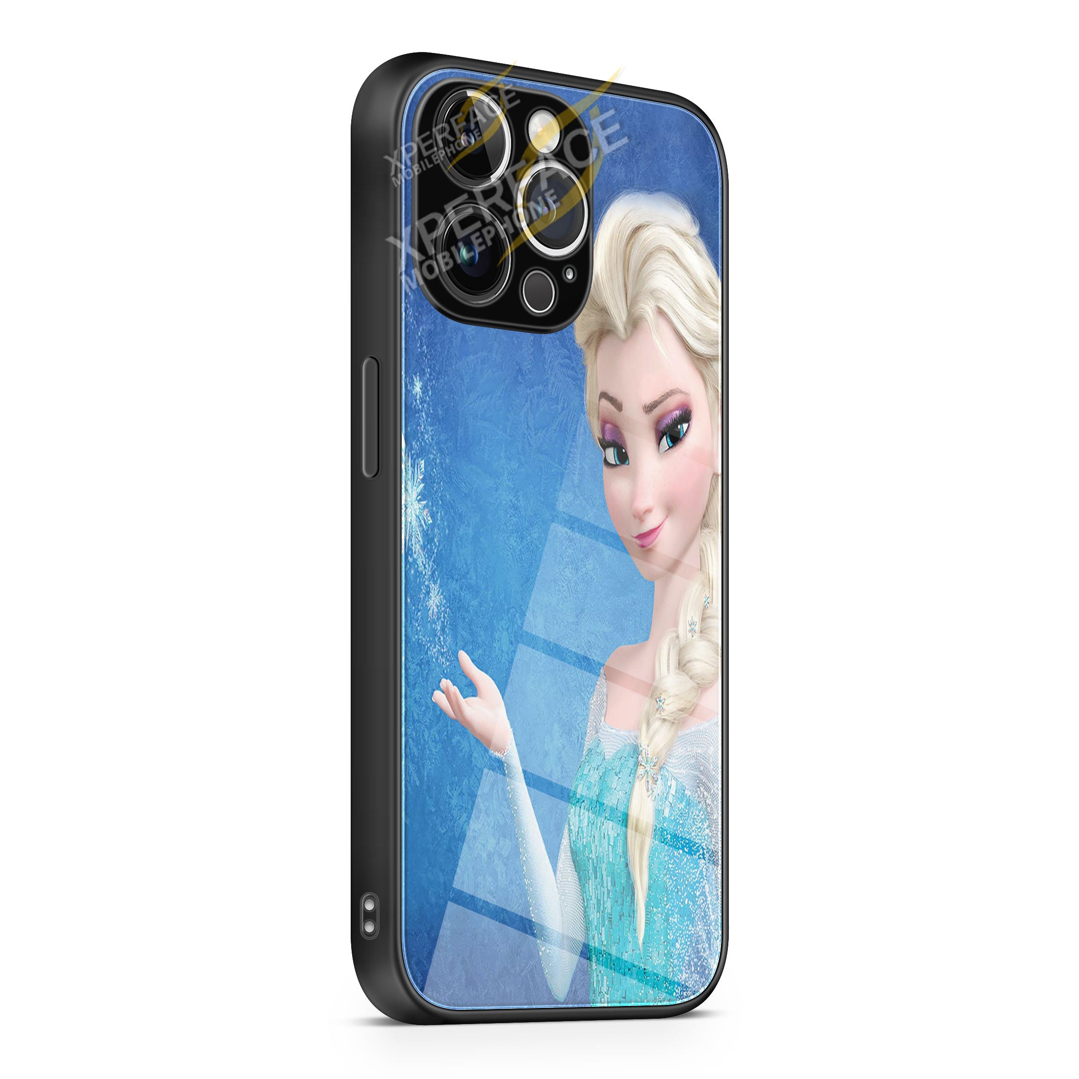 Disney Princess Elsa iPhone 15 | iPhone 15 Plus | iPhone 15 Pro | iPhone 15 Pro Max Glass Case cover