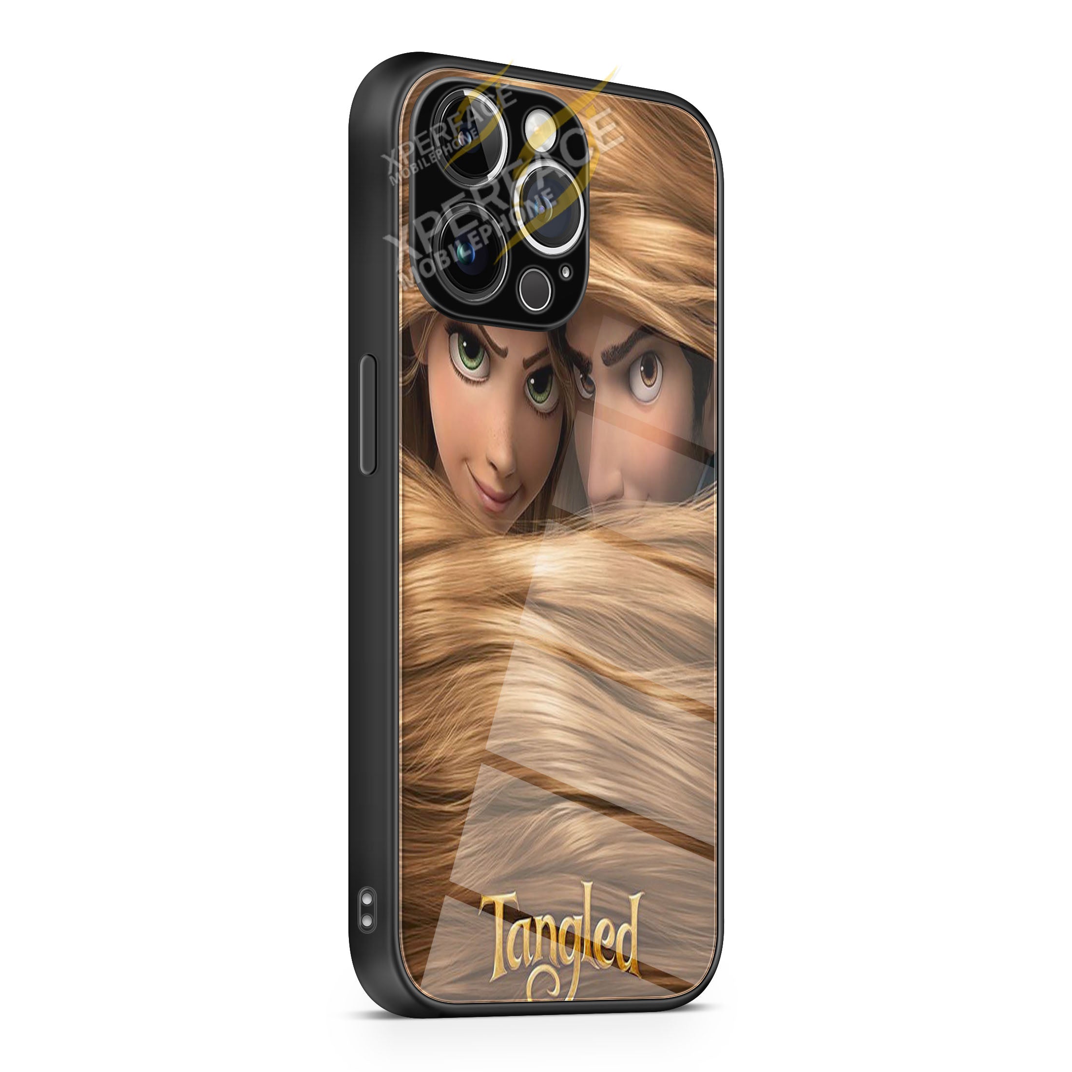 Disney Rapunzel Tangled Custom iPhone 15 | iPhone 15 Plus | iPhone 15 Pro | iPhone 15 Pro Max Glass Case cover