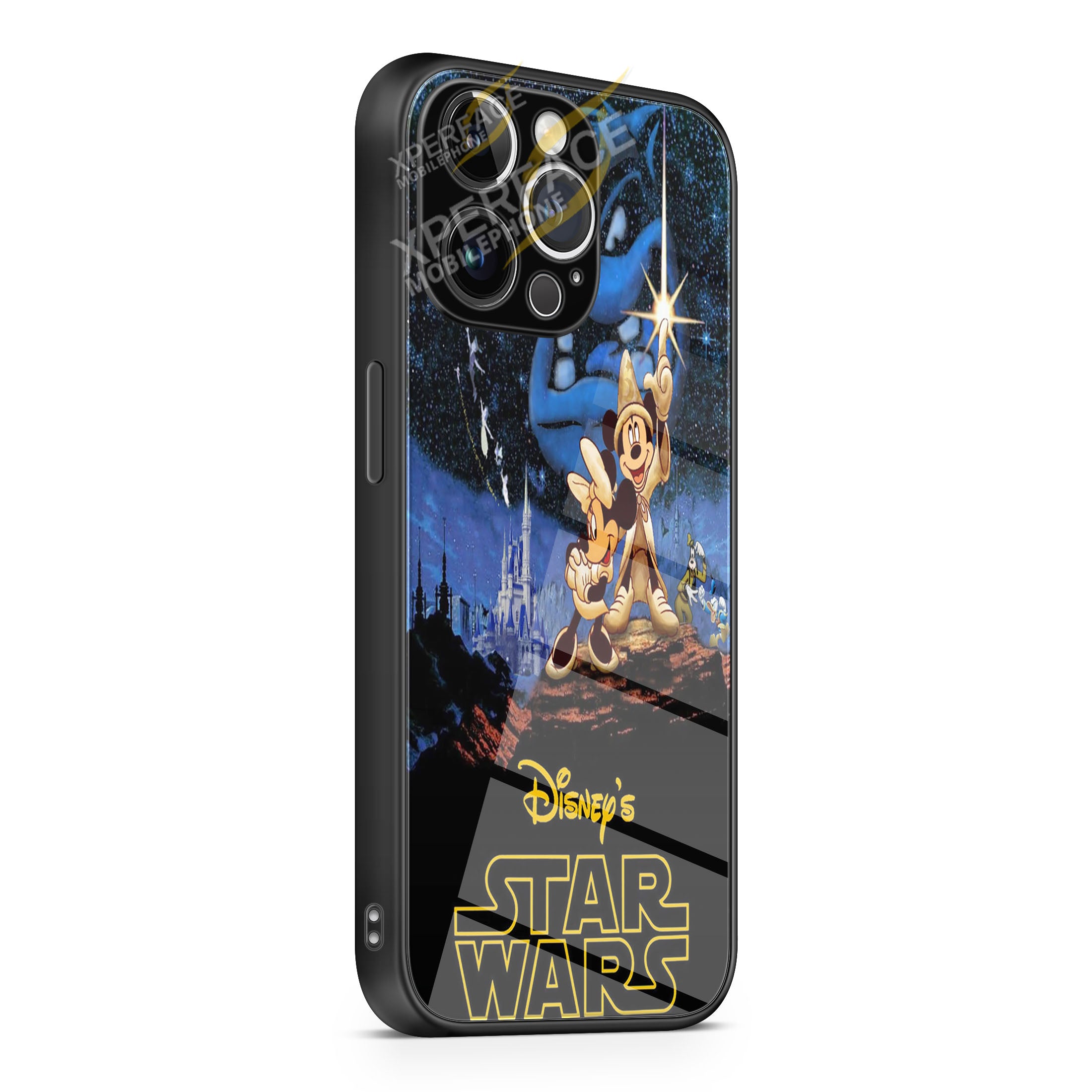 Disney Star Wars iPhone 15 | iPhone 15 Plus | iPhone 15 Pro | iPhone 15 Pro Max Glass Case cover