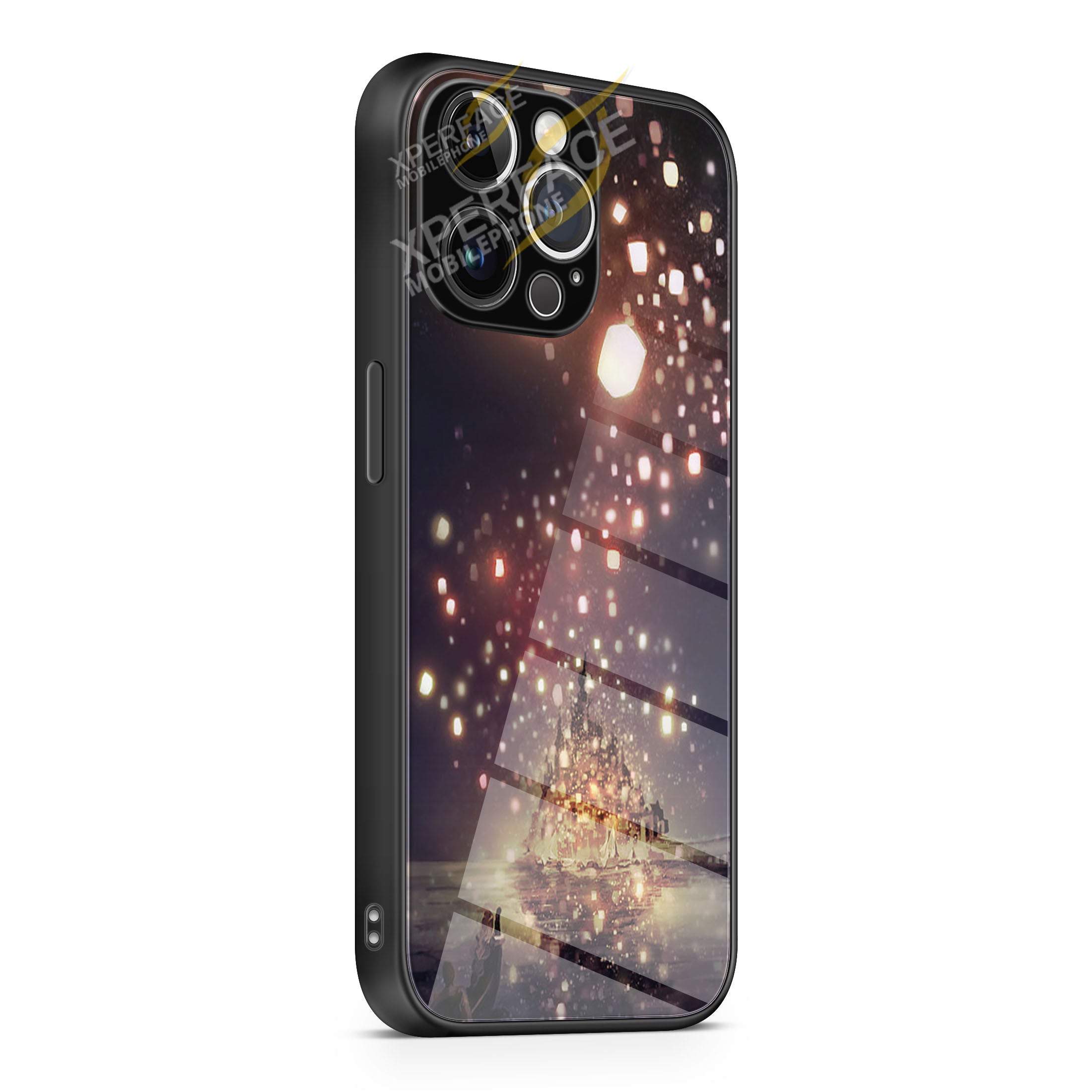 Disney Tangled the lights 2 iPhone 15 | iPhone 15 Plus | iPhone 15 Pro | iPhone 15 Pro Max Glass Case cover