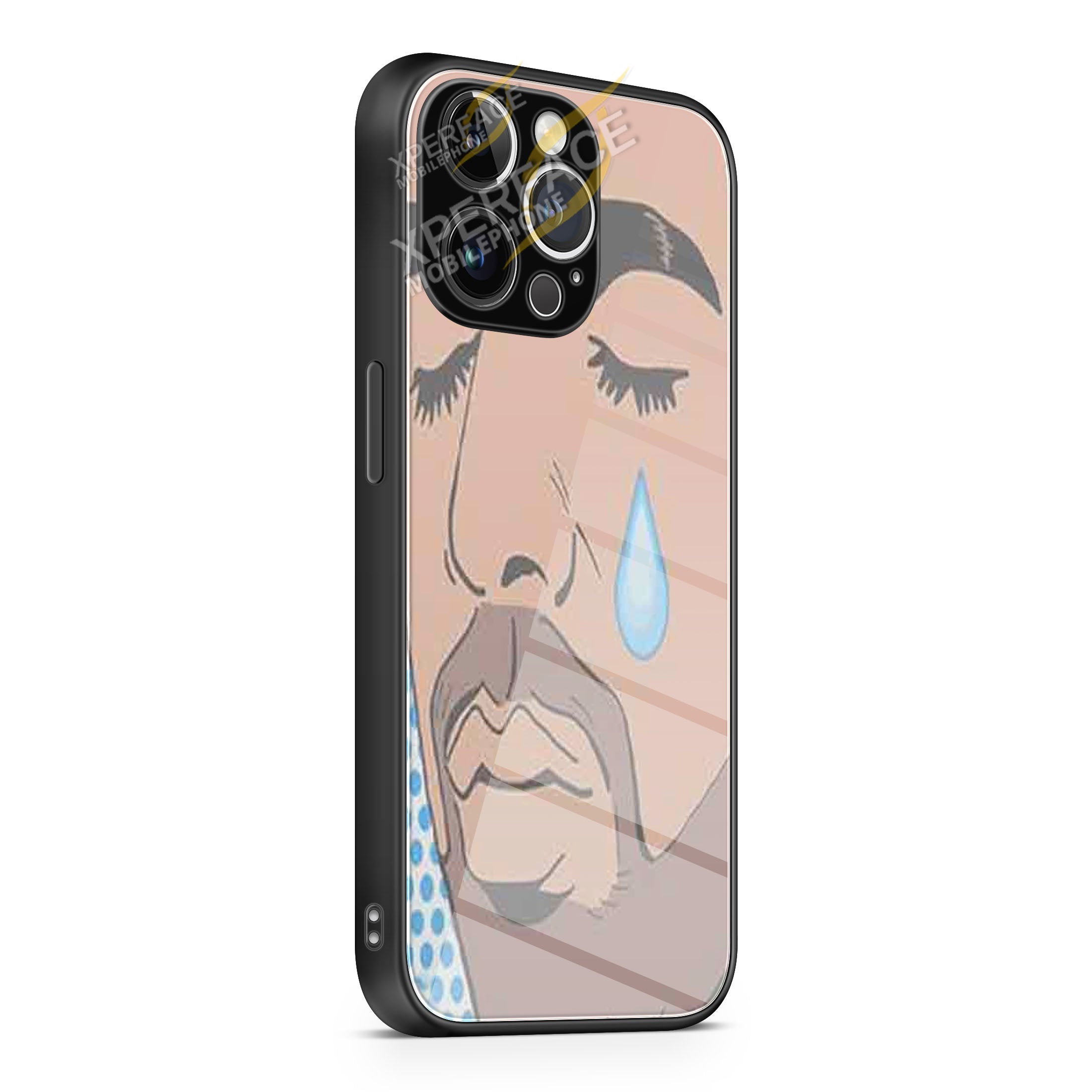 Drake Tears Xo Weekend iPhone 15 | iPhone 15 Plus | iPhone 15 Pro | iPhone 15 Pro Max Glass Case cover