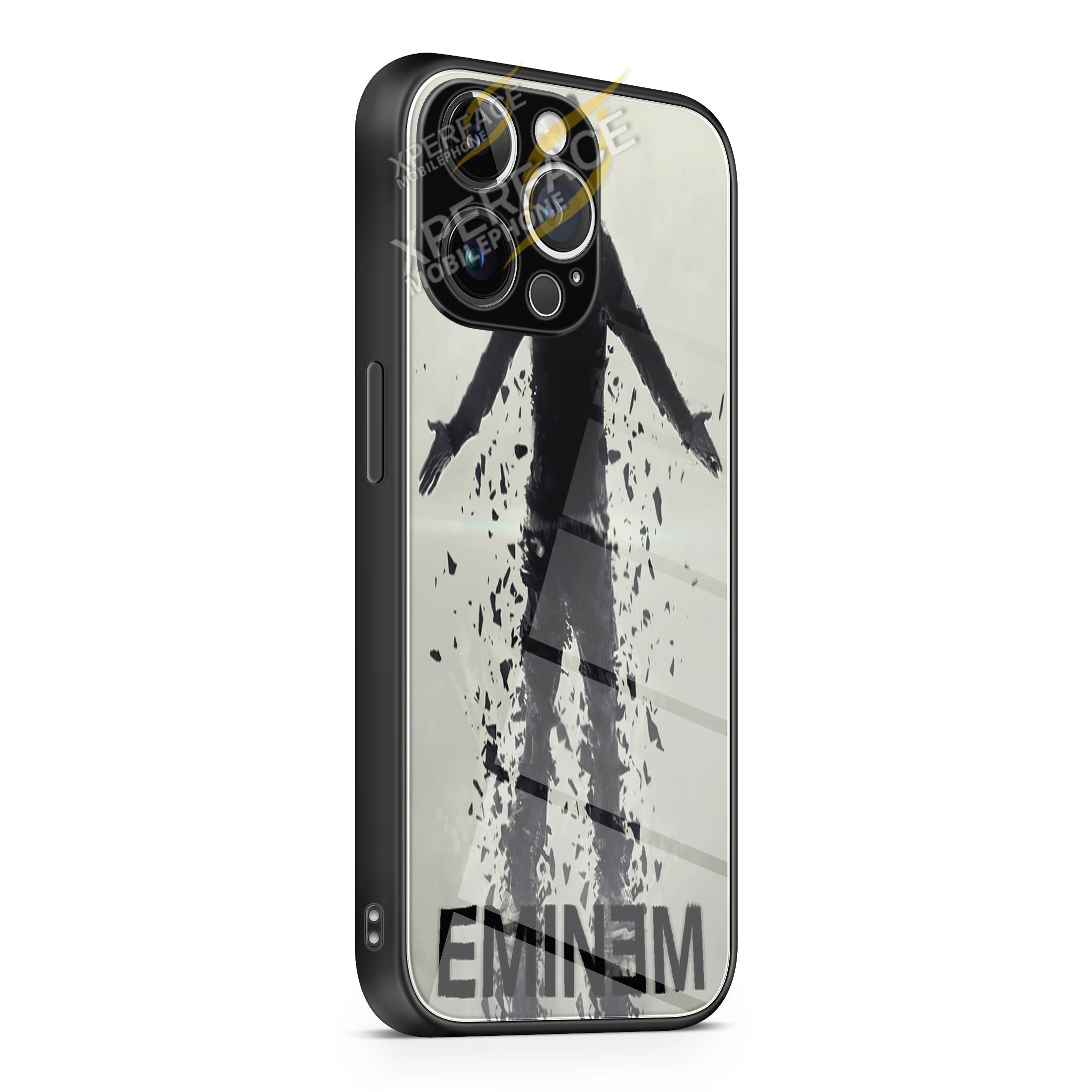 Eminem Mashall Pose iPhone 15 | iPhone 15 Plus | iPhone 15 Pro | iPhone 15 Pro Max Glass Case cover