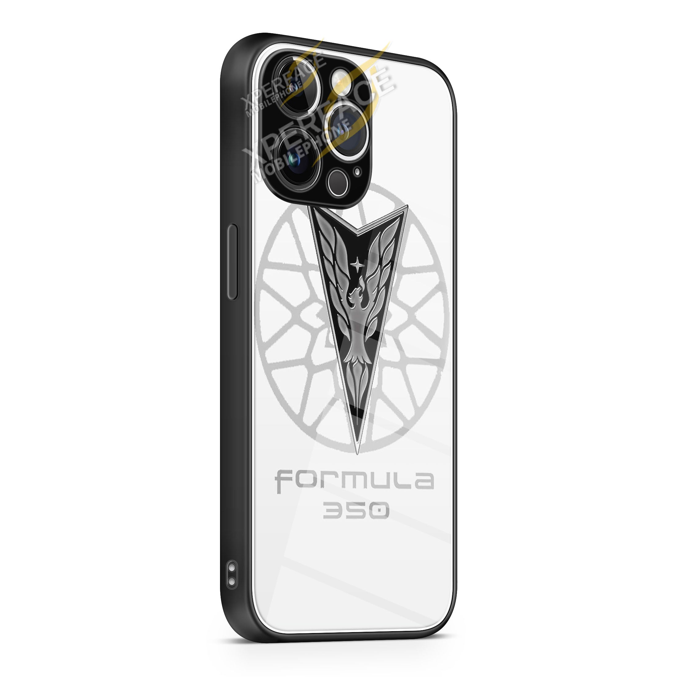 Firebird Logo iPhone 15 | iPhone 15 Plus | iPhone 15 Pro | iPhone 15 Pro Max Glass Case cover