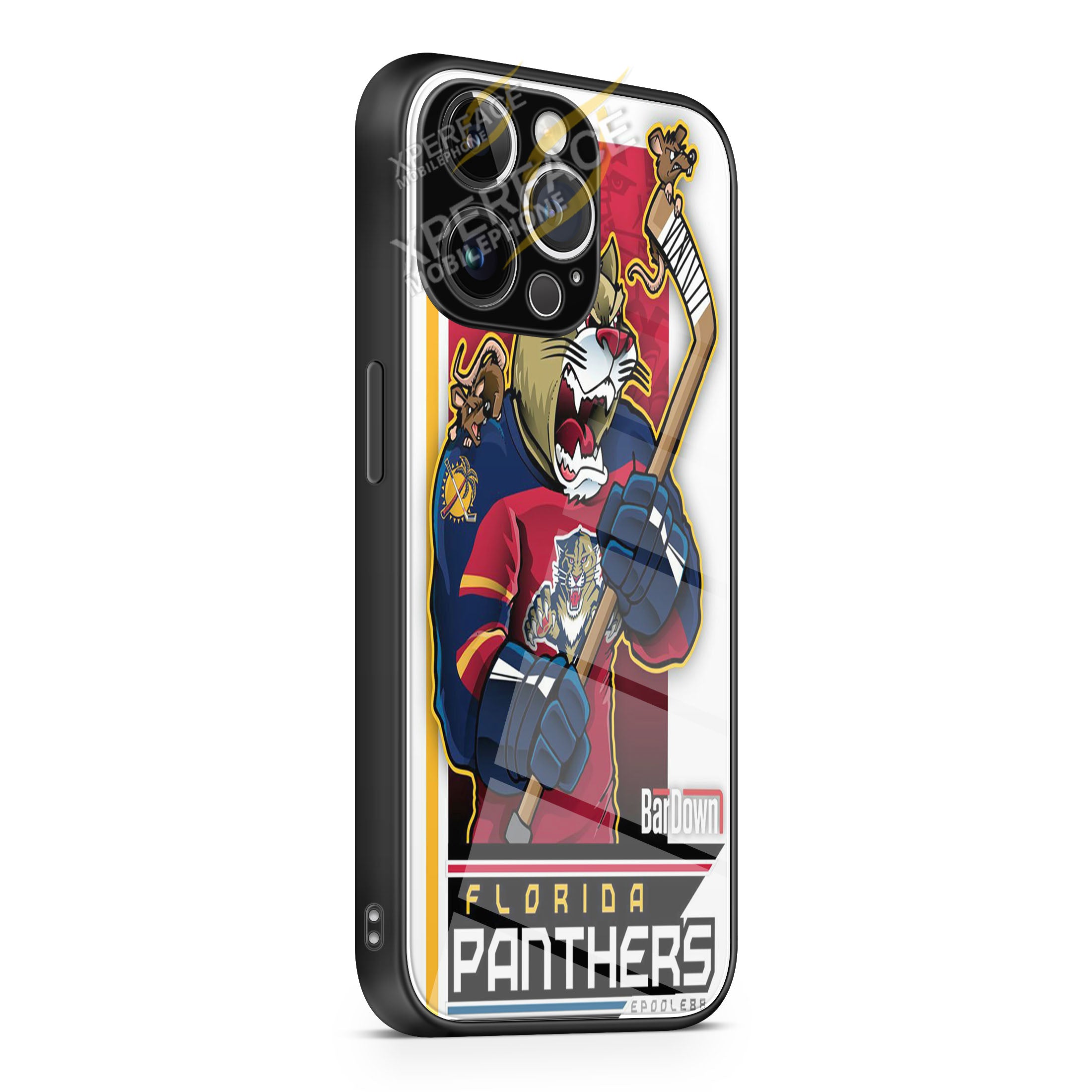 florida panthers hockey iPhone 15 | iPhone 15 Plus | iPhone 15 Pro | iPhone 15 Pro Max Glass Case cover