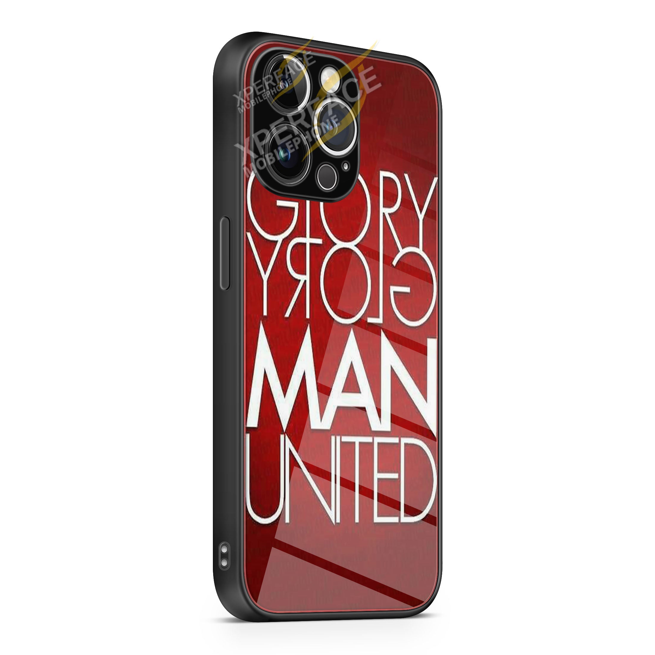 glory man united iPhone 15 | iPhone 15 Plus | iPhone 15 Pro | iPhone 15 Pro Max Glass Case cover