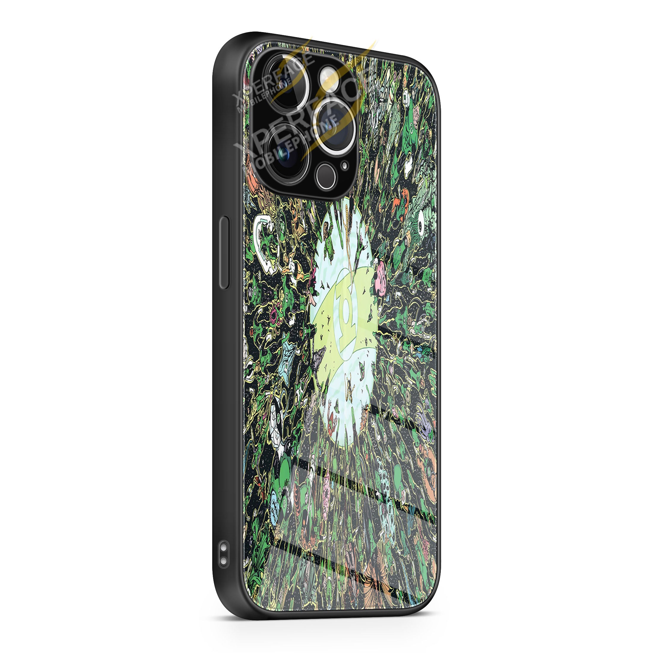 Green Lantern 1 iPhone 15 | iPhone 15 Plus | iPhone 15 Pro | iPhone 15 Pro Max Glass Case cover