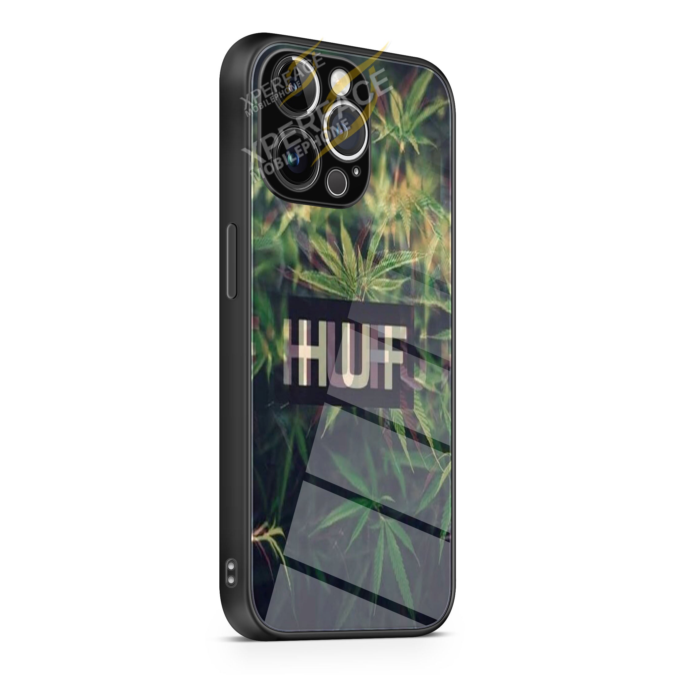 huf jamaica iPhone 15 | iPhone 15 Plus | iPhone 15 Pro | iPhone 15 Pro Max Glass Case cover