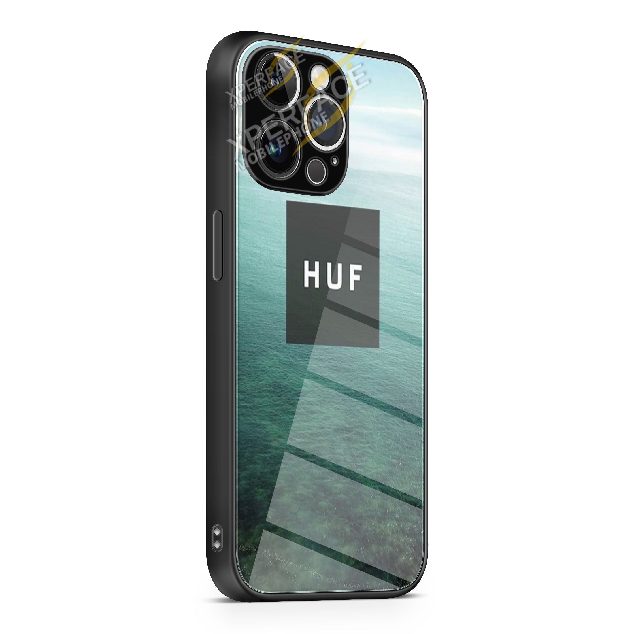huf sea world iPhone 15 | iPhone 15 Plus | iPhone 15 Pro | iPhone 15 Pro Max Glass Case cover