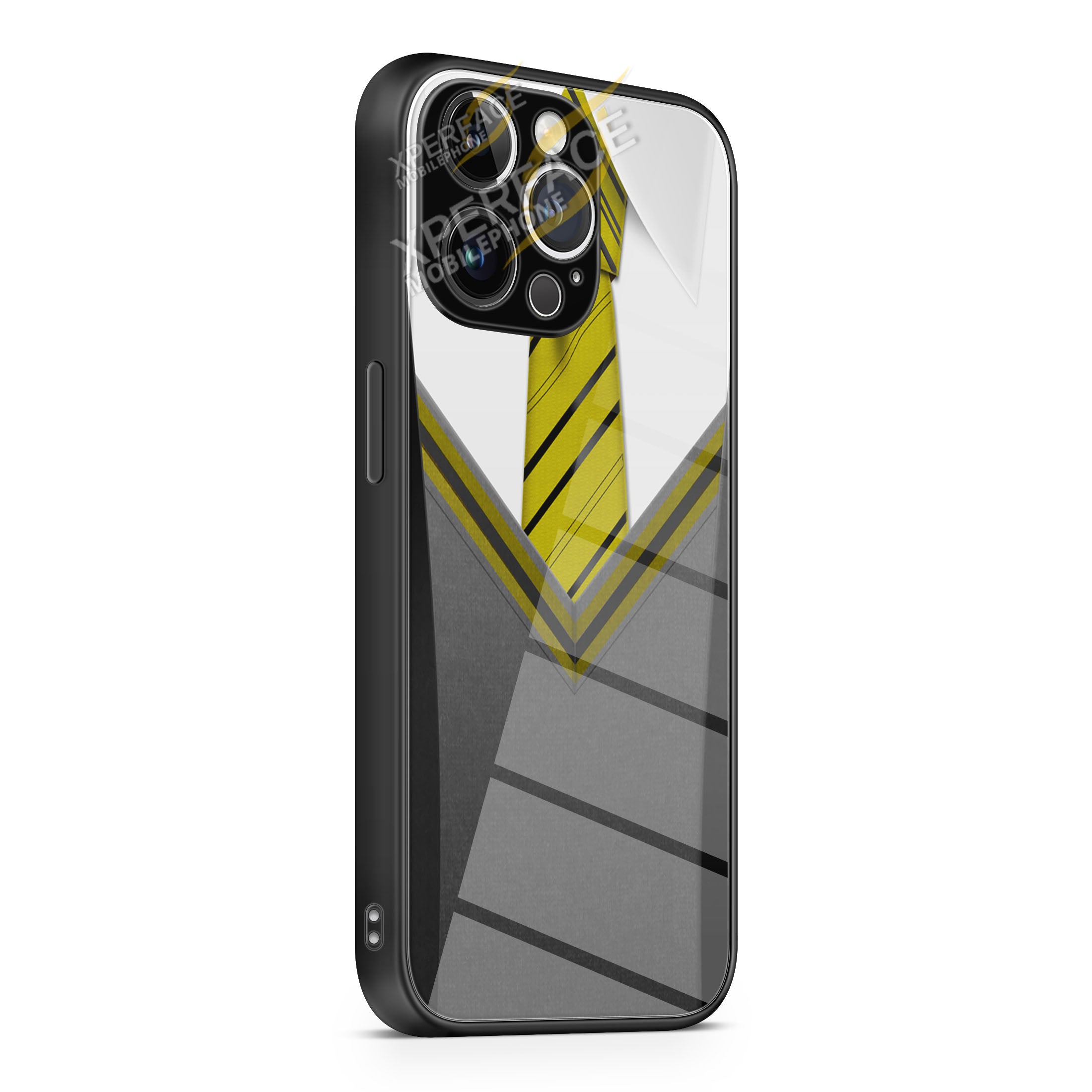 Hufflepuff HD iPhone 15 | iPhone 15 Plus | iPhone 15 Pro | iPhone 15 Pro Max Glass Case cover