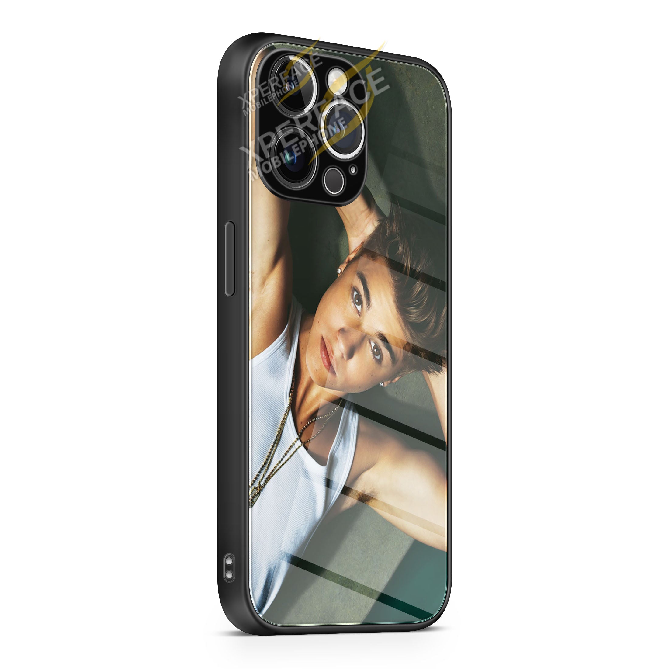 Justin Bieber iPhone 15 | iPhone 15 Plus | iPhone 15 Pro | iPhone 15 Pro Max Glass Case cover