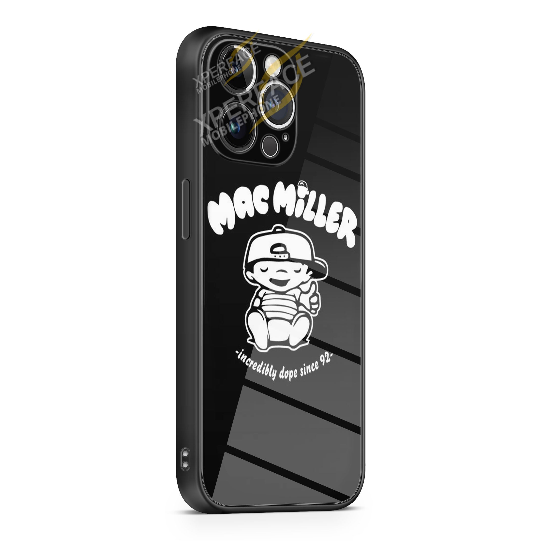 Mac Miller iPhone 15 | iPhone 15 Plus | iPhone 15 Pro | iPhone 15 Pro Max Glass Case cover