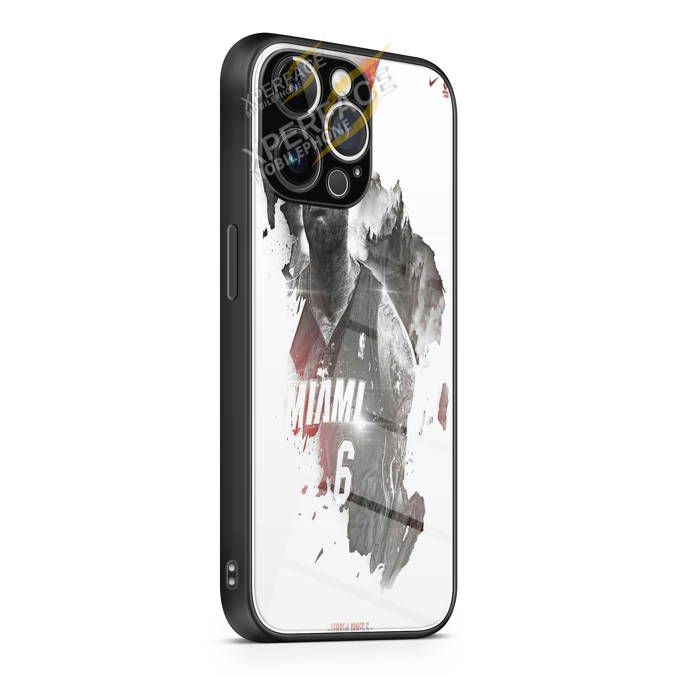 miami 6 nike iPhone 15 | iPhone 15 Plus | iPhone 15 Pro | iPhone 15 Pro Max Glass Case cover