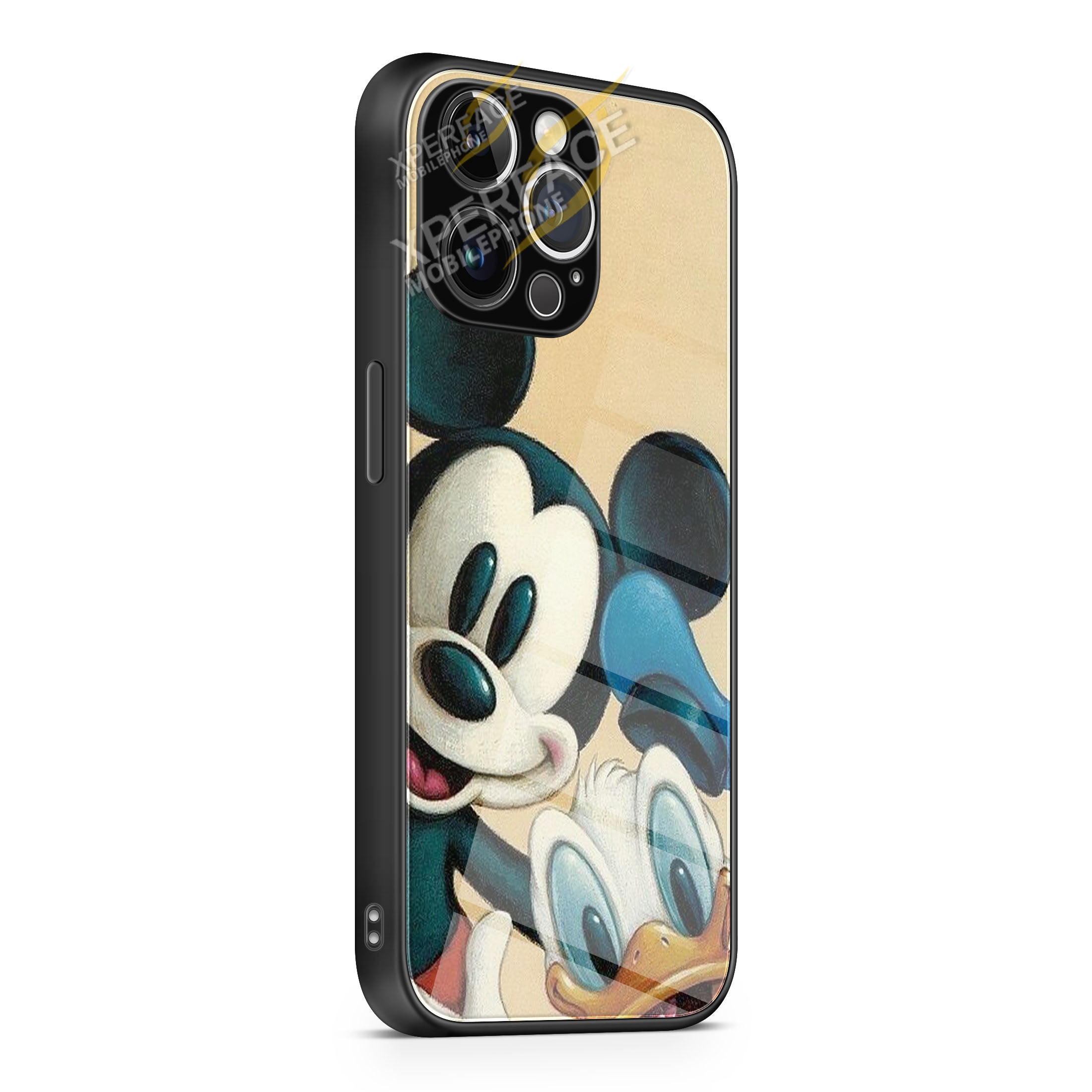 Mickey n Friends iPhone 15 | iPhone 15 Plus | iPhone 15 Pro | iPhone 15 Pro Max Glass Case cover