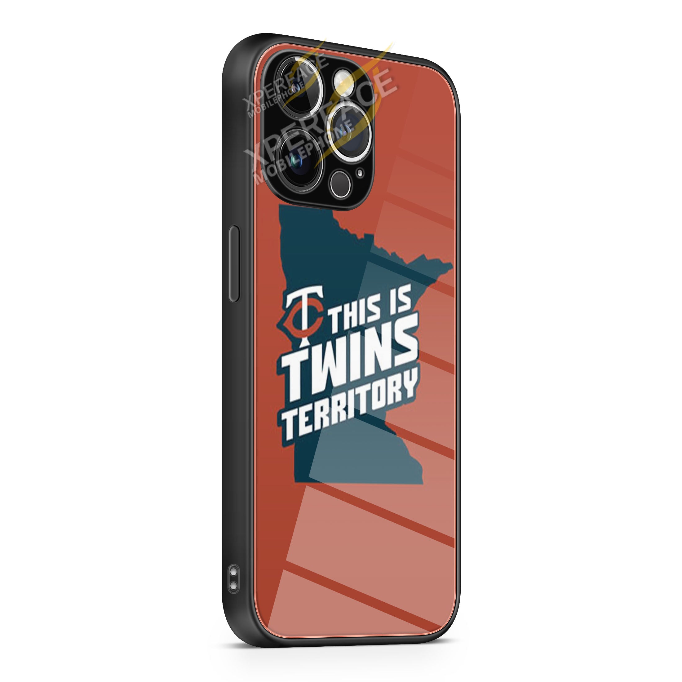 Minnesota Twins Territory iPhone 15 | iPhone 15 Plus | iPhone 15 Pro | iPhone 15 Pro Max Glass Case cover