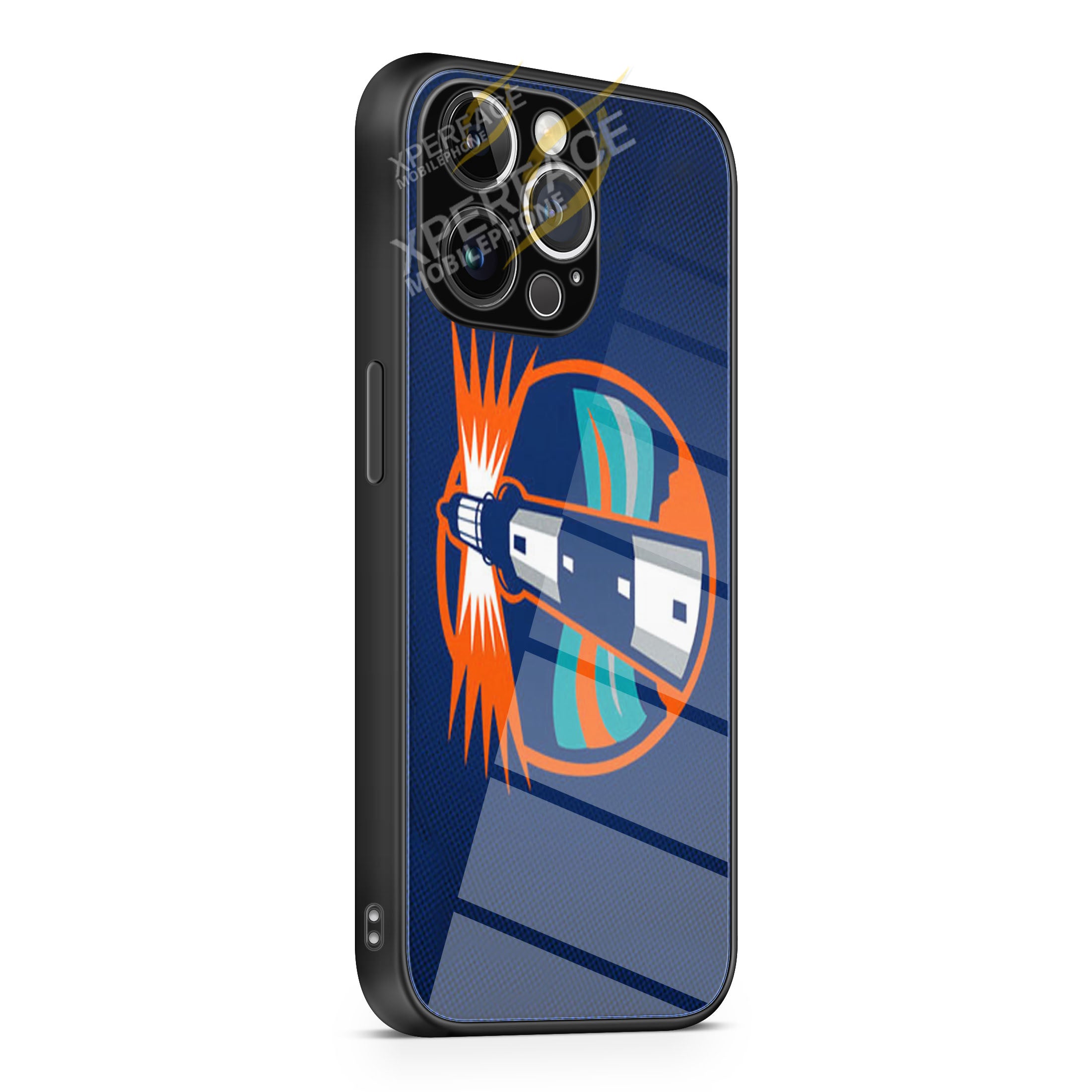 New York Islanders Symbol iPhone 15 | iPhone 15 Plus | iPhone 15 Pro | iPhone 15 Pro Max Glass Case cover