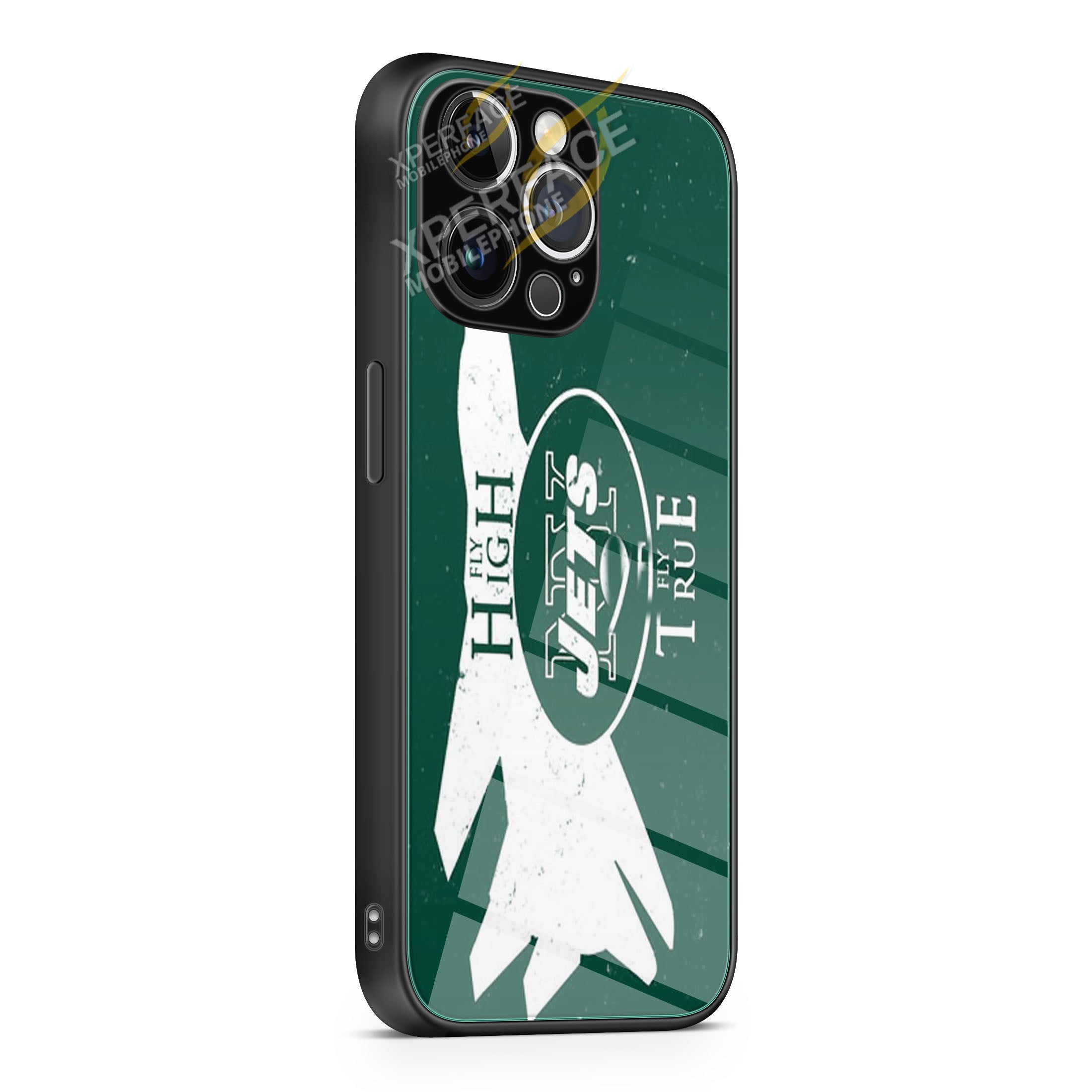 New York Jets Football iPhone 15 | iPhone 15 Plus | iPhone 15 Pro | iPhone 15 Pro Max Glass Case cover