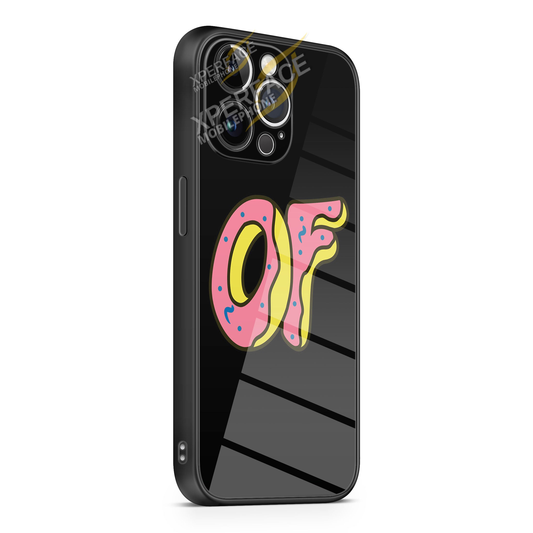 Obey Doughnut Odd Future OFWGKTA iPhone 15 | iPhone 15 Plus | iPhone 15 Pro | iPhone 15 Pro Max Glass Case cover