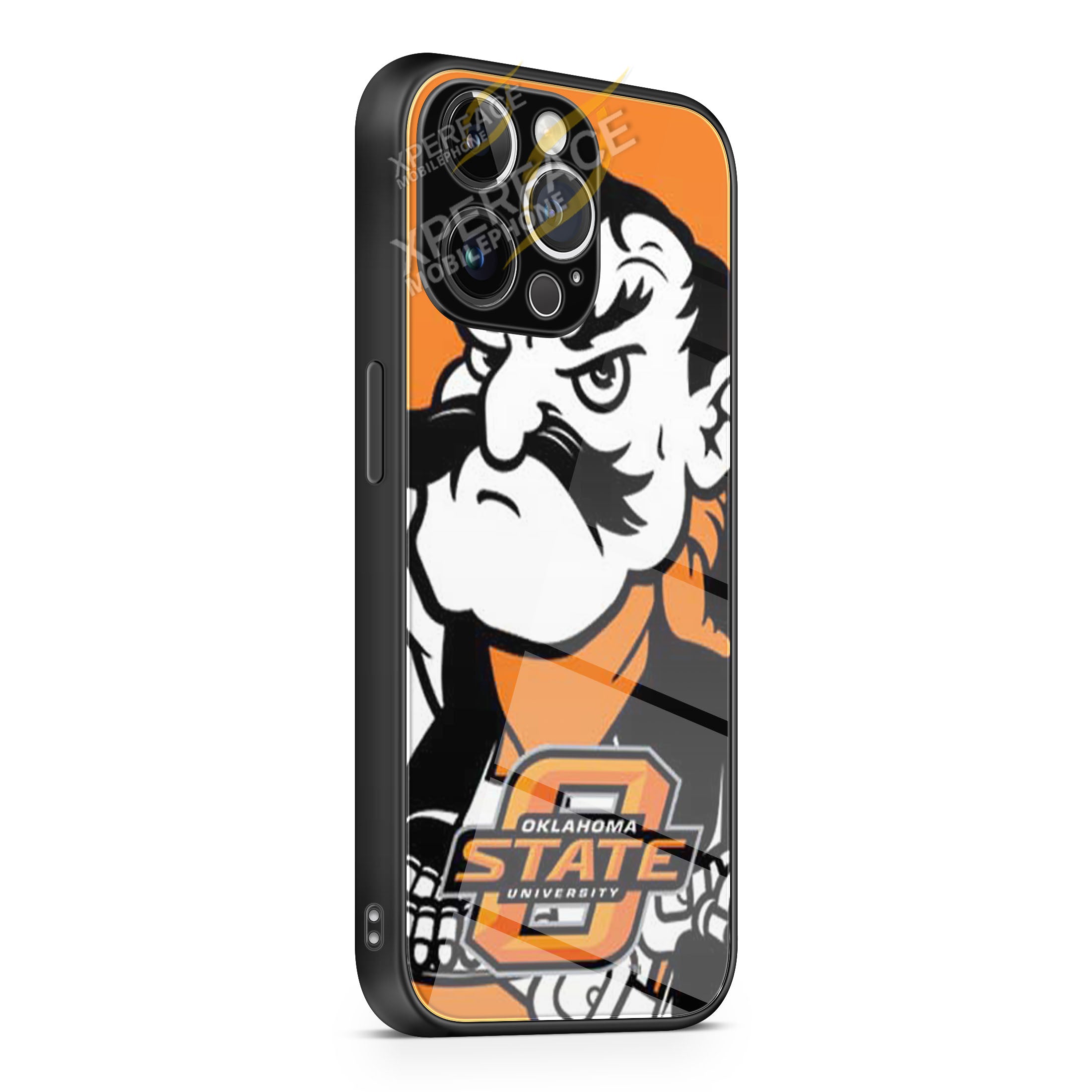 Ok State big cowboy 2 iPhone 15 | iPhone 15 Plus | iPhone 15 Pro | iPhone 15 Pro Max Glass Case cover