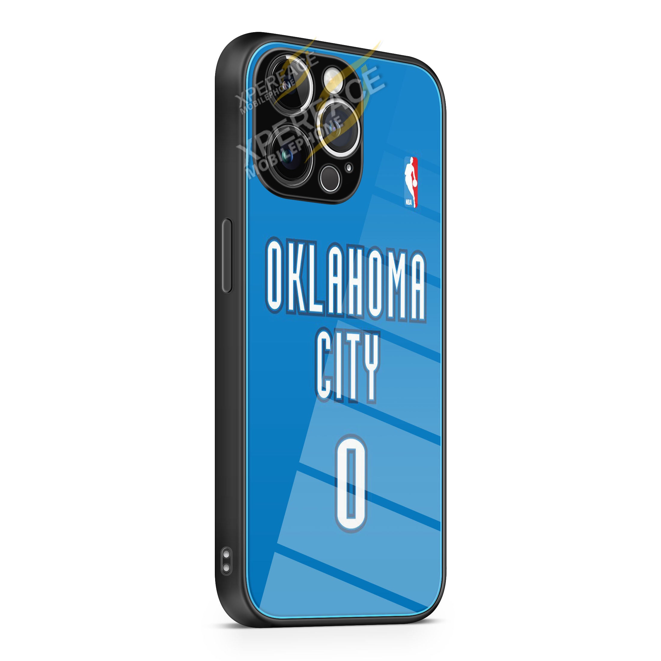 Oklamhoma city jersey iPhone 15 | iPhone 15 Plus | iPhone 15 Pro | iPhone 15 Pro Max Glass Case cover