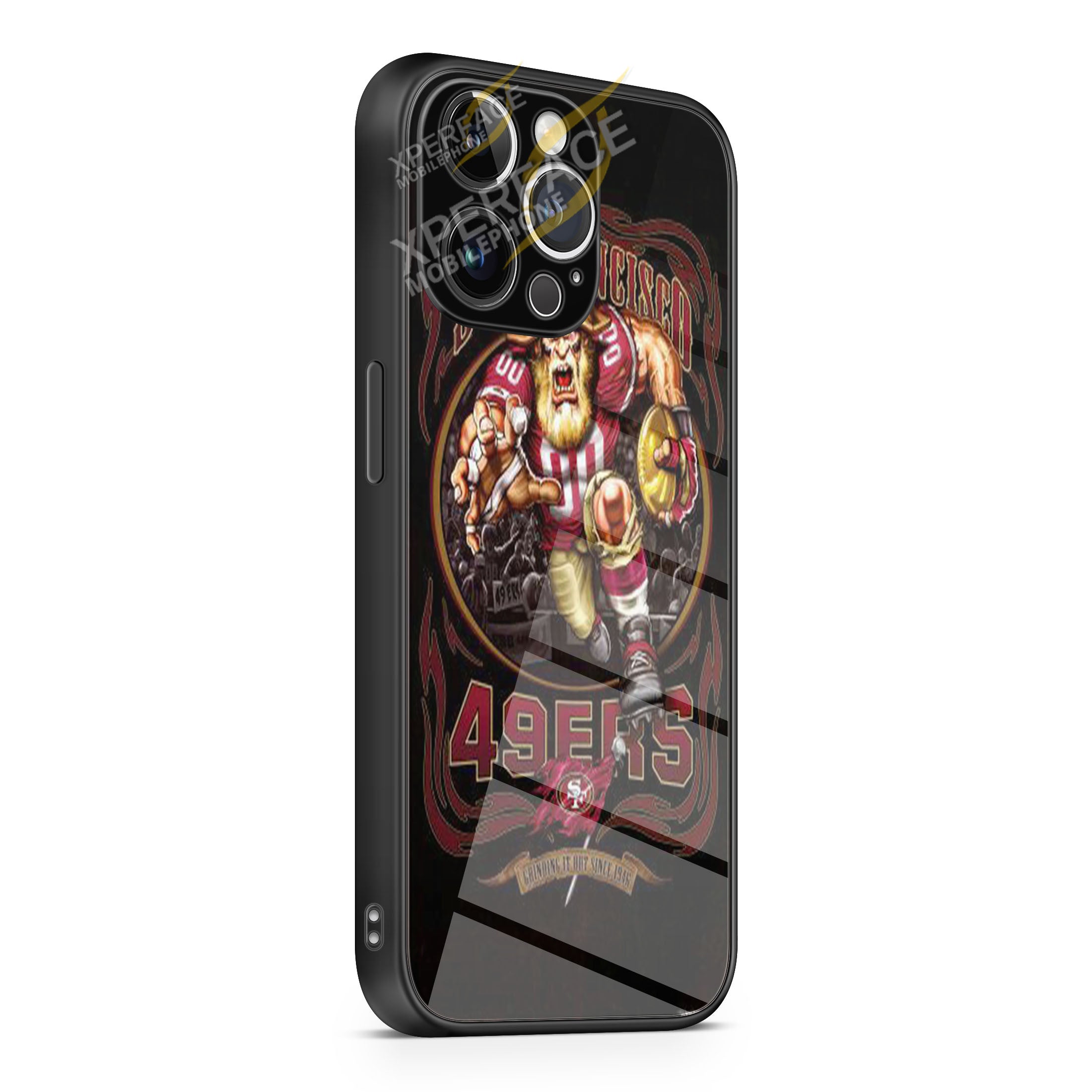 san francised 49ERS iPhone 15 | iPhone 15 Plus | iPhone 15 Pro | iPhone 15 Pro Max Glass Case cover