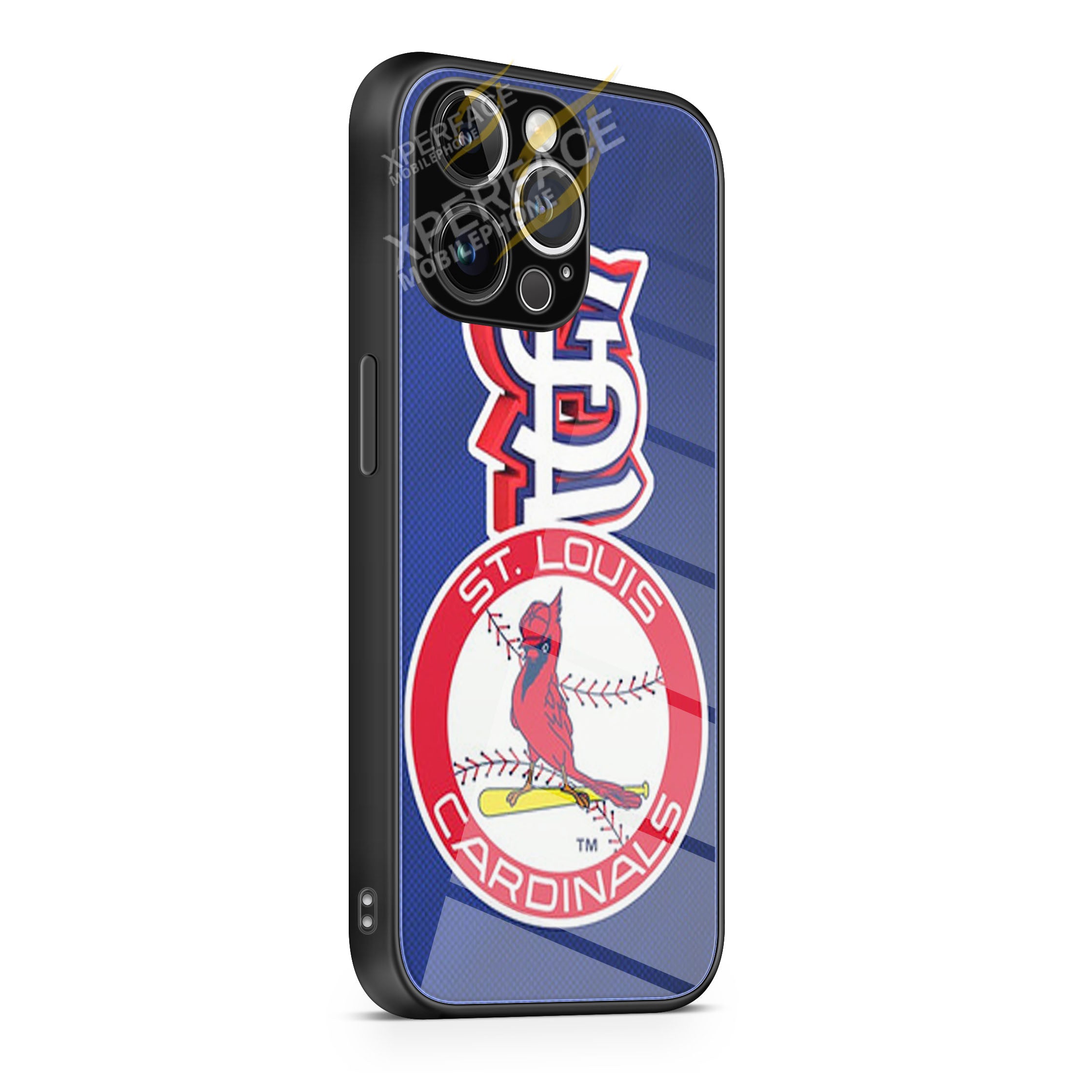 ST LOUIS CARDINALS iPhone 15 | iPhone 15 Plus | iPhone 15 Pro | iPhone 15 Pro Max Glass Case cover