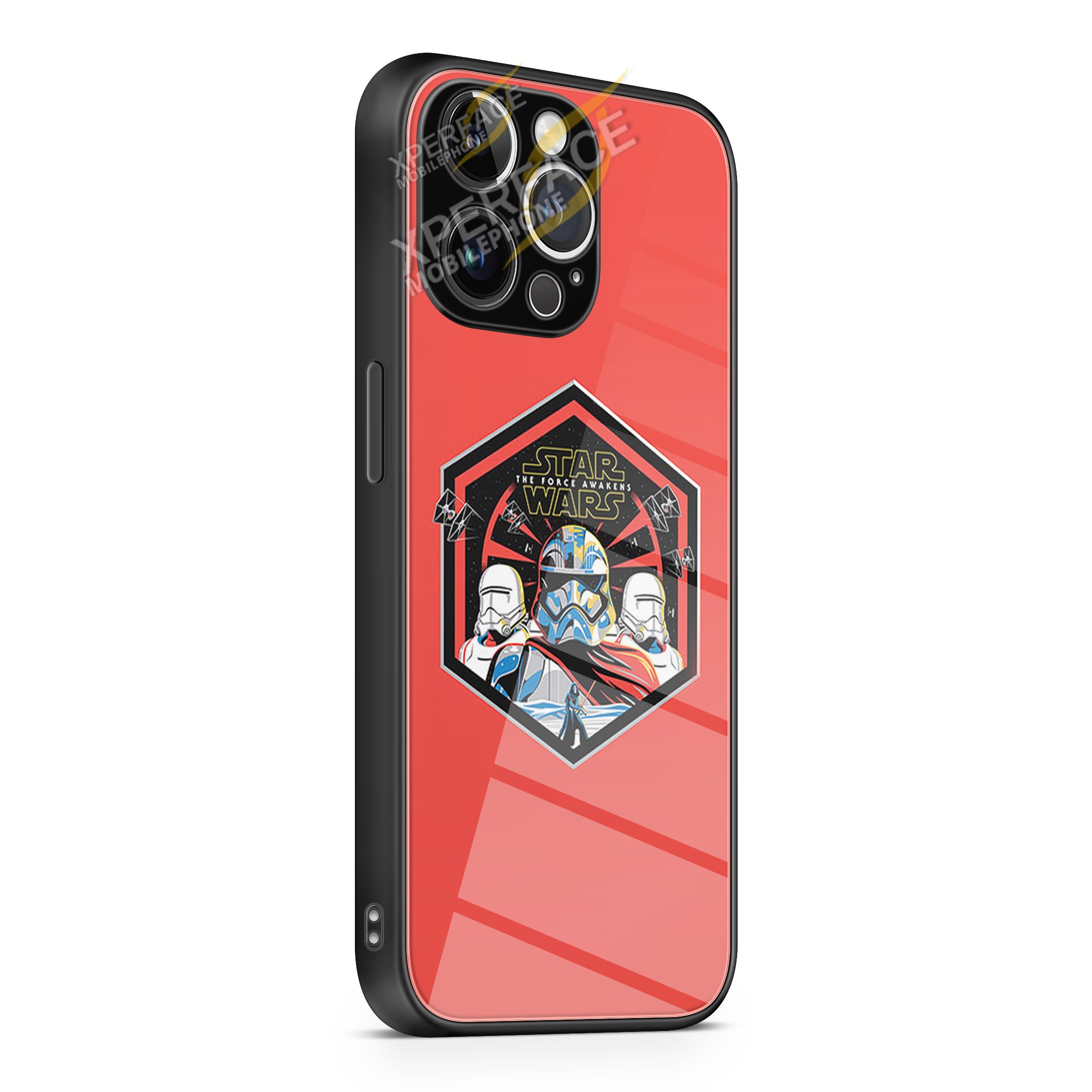 Star Wars First Order Phasma iPhone 15 | iPhone 15 Plus | iPhone 15 Pro | iPhone 15 Pro Max Glass Case cover