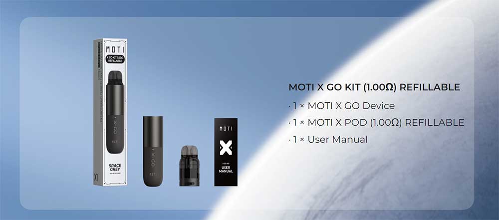 MOTI X GO Pod Kit