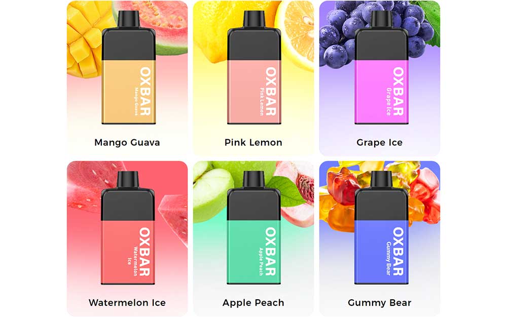 OXBAR A6000
Introducing Oxbar, a disposable vape brand that delivers up to 8000 puffs per device. Premium flavors and a sleek design for a satisfying vaping
