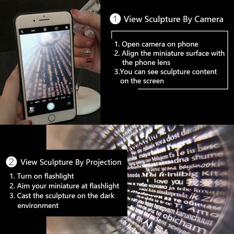 www.smallgiftshops.com How to View Projection Necklaces