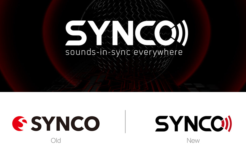 Nuevo logotipo de micrófonos SYNCO