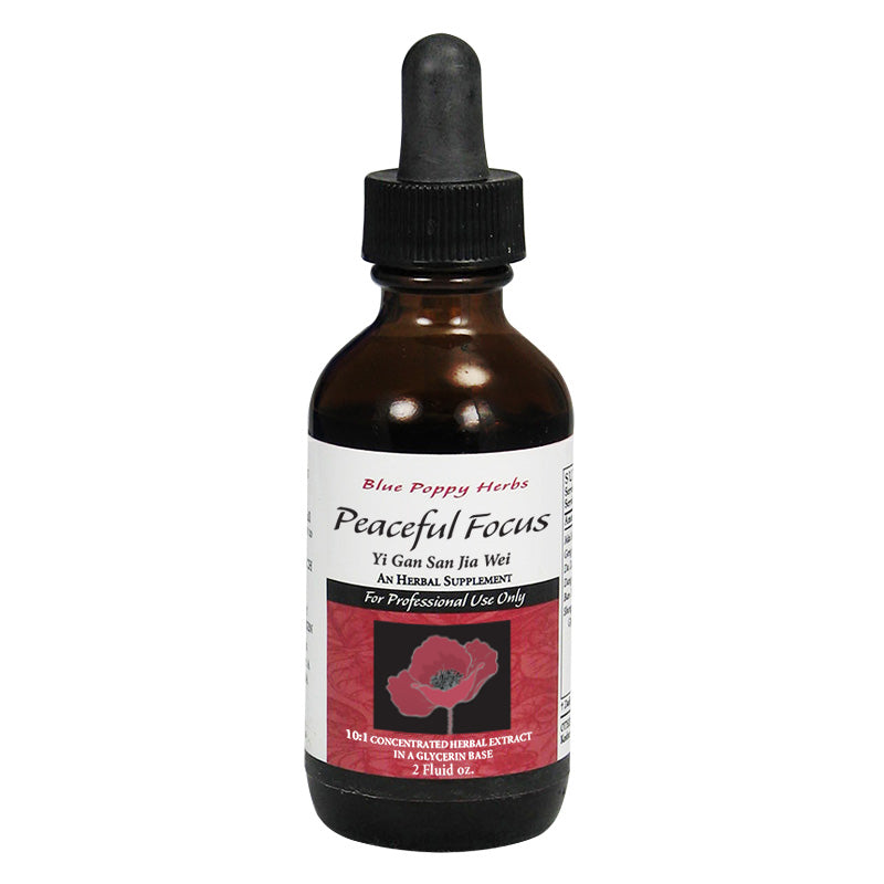 Peaceful Focus liquid 2 oz by Blue Poppy Pediatrics