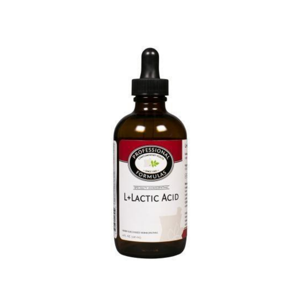 L+Lactic Acid 4X 4 oz by Professional Complementary Health Formulas