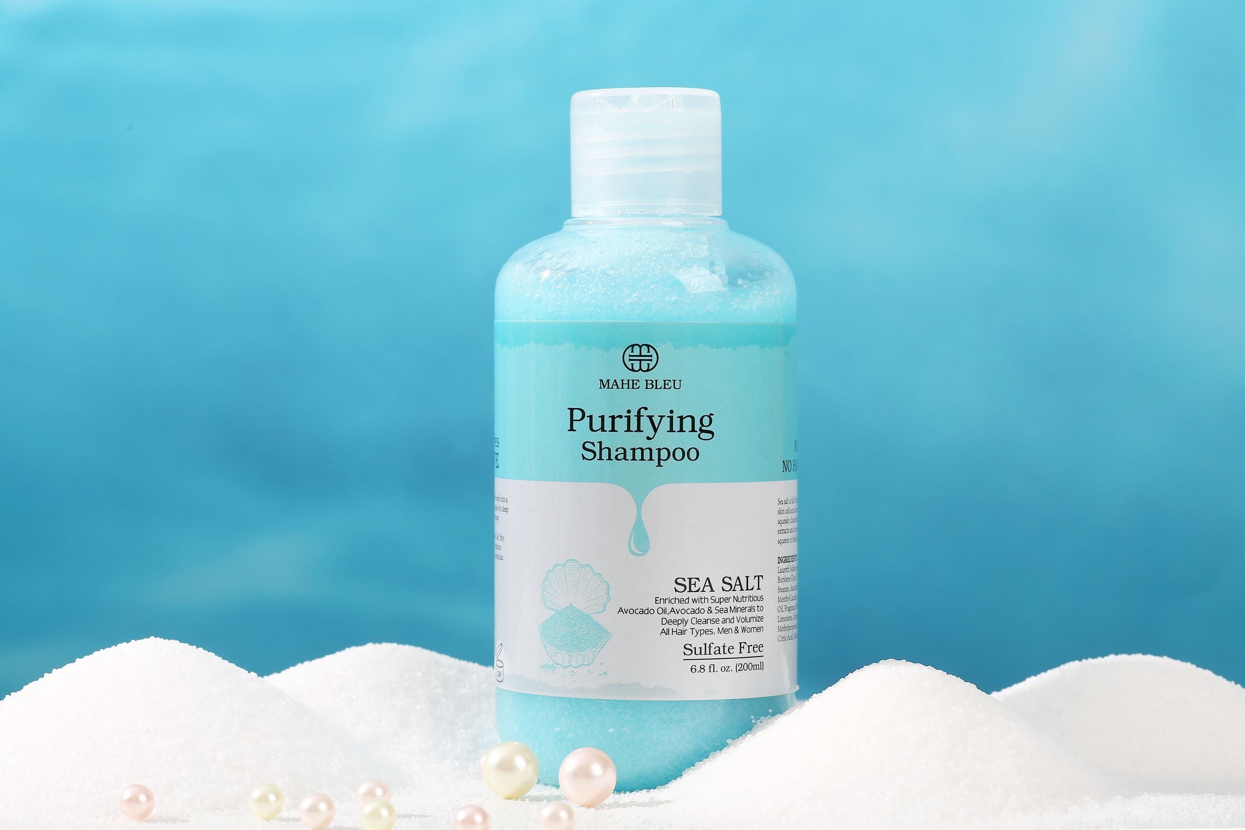 Scalp Purifying Shampoo - 50% Sea Salt – MAHE BLEU