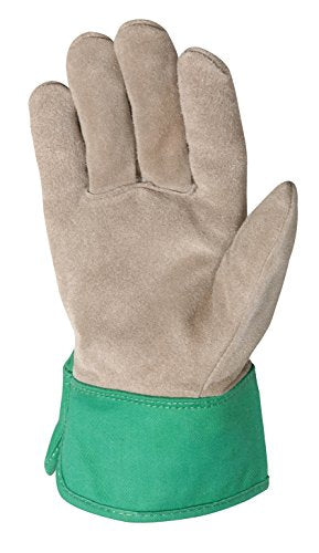 Wells Lamont  Kids Suede Cowhide Leather Palm Gloves