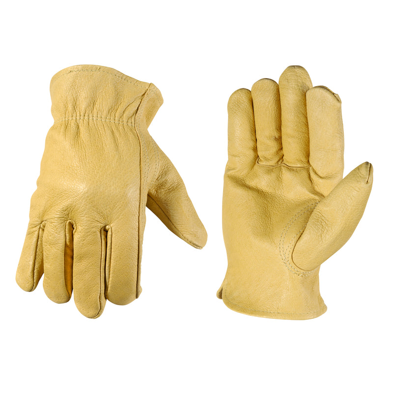 Wells Lamont Mens Cowhide Driver Gloves - Large