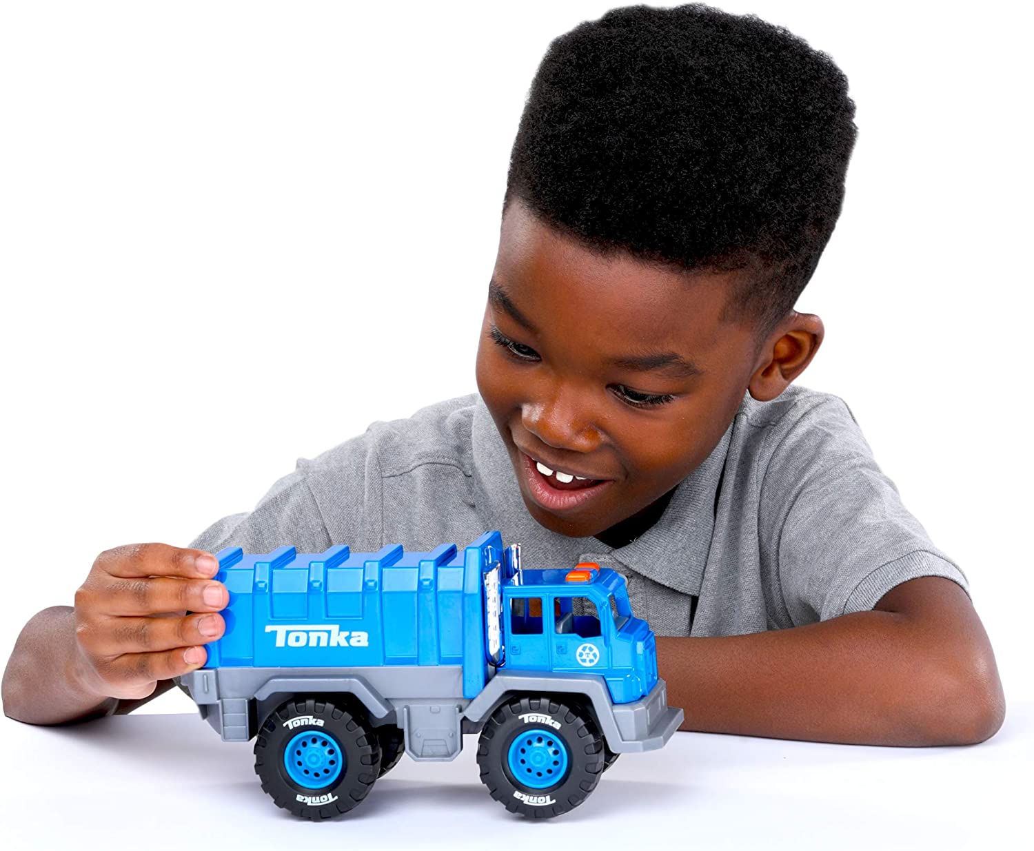 Tonka - Mighty Metal Fleet Garbage Truck