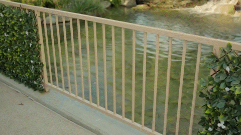 Expandable Faux Privacy Fence