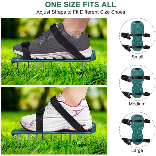 Garden Lawn Aerator shoes