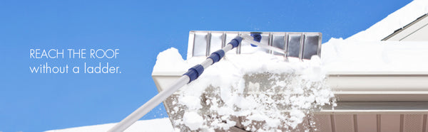 Rakeroof Shovel Telescoping Snow Shovel Roof