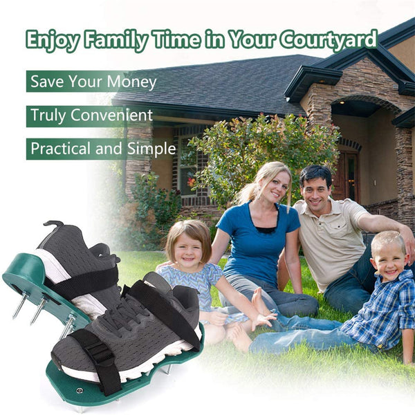 Garden Lawn Aerator shoes
