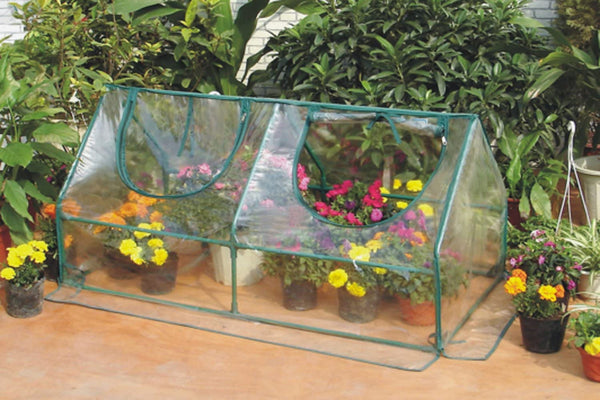 Garden Cold Frame Greenhouse Cloche for Easy Access Protected Gardening (4)