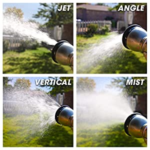 Garden Hose Nozzle Sprayer-9 Adjustable Patterns