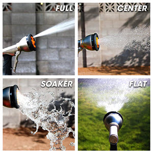 Garden Hose Nozzle Sprayer-9 Adjustable Patterns